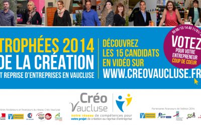 Votez pour le trophée « Coup de Cœur » de la Création