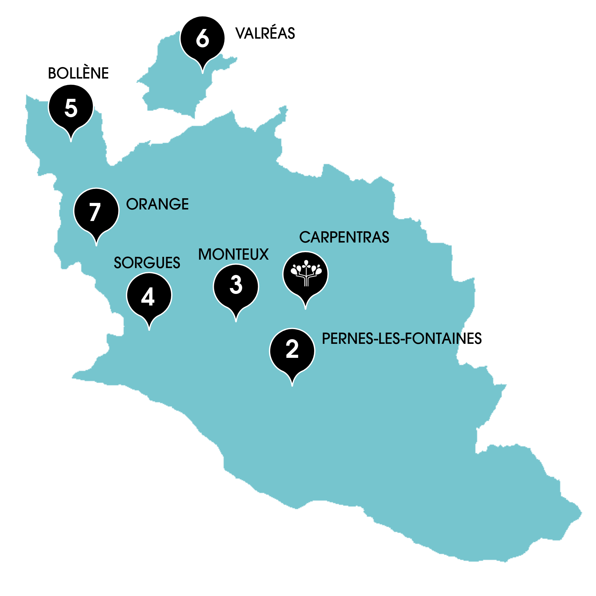 Carte Intervention du RILE